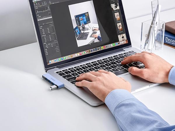 MOSWAG USB Hub for Laptop