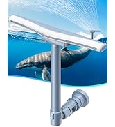 POOLHACKER Original Pool Sprinkler Fountains for Above and In-ground Pools, Adjustable Whale Tail...