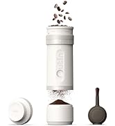 White cylindrical containers with minimal design shown in different positions, appearing to be food or beverage storage vessels.