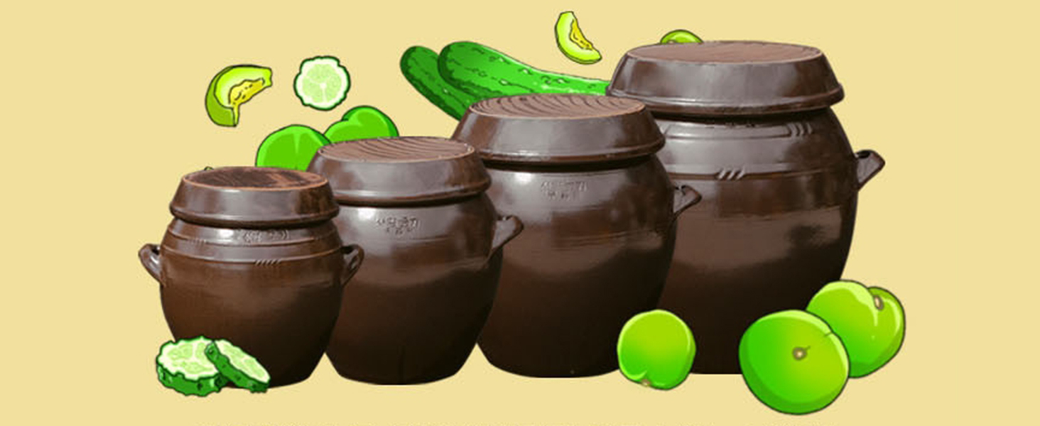 korean pot kimchi container kimchi jar pickle jar food storage container