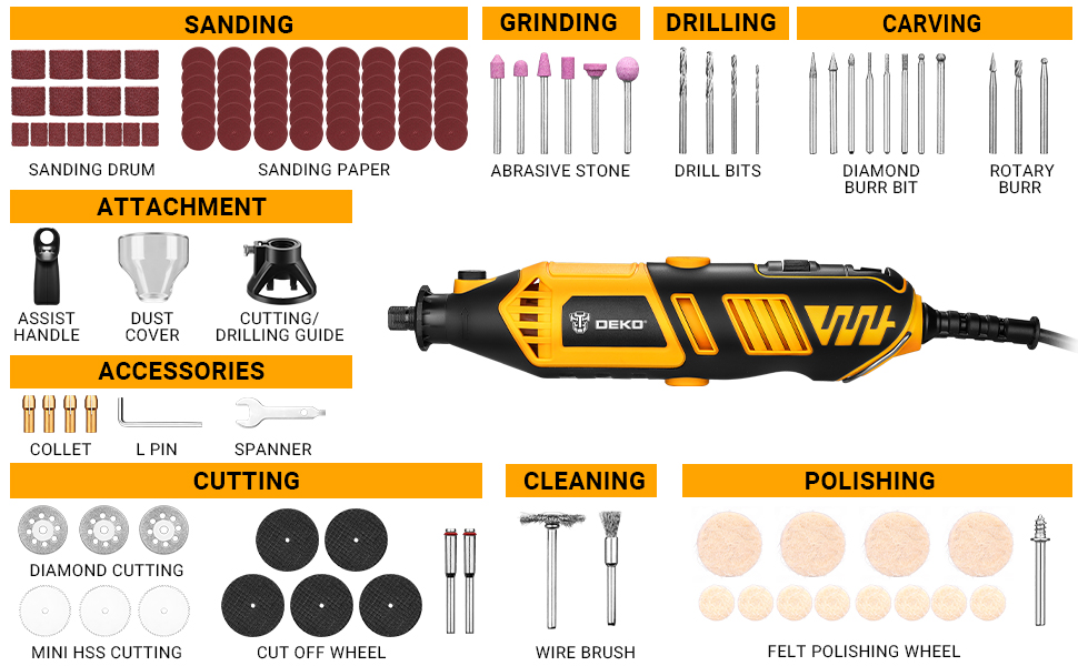 rotary tool kit a2