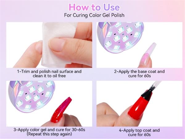 uv nail lamp flash cure lamp uv nail light 