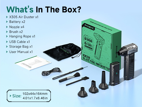 compressed electric air duster