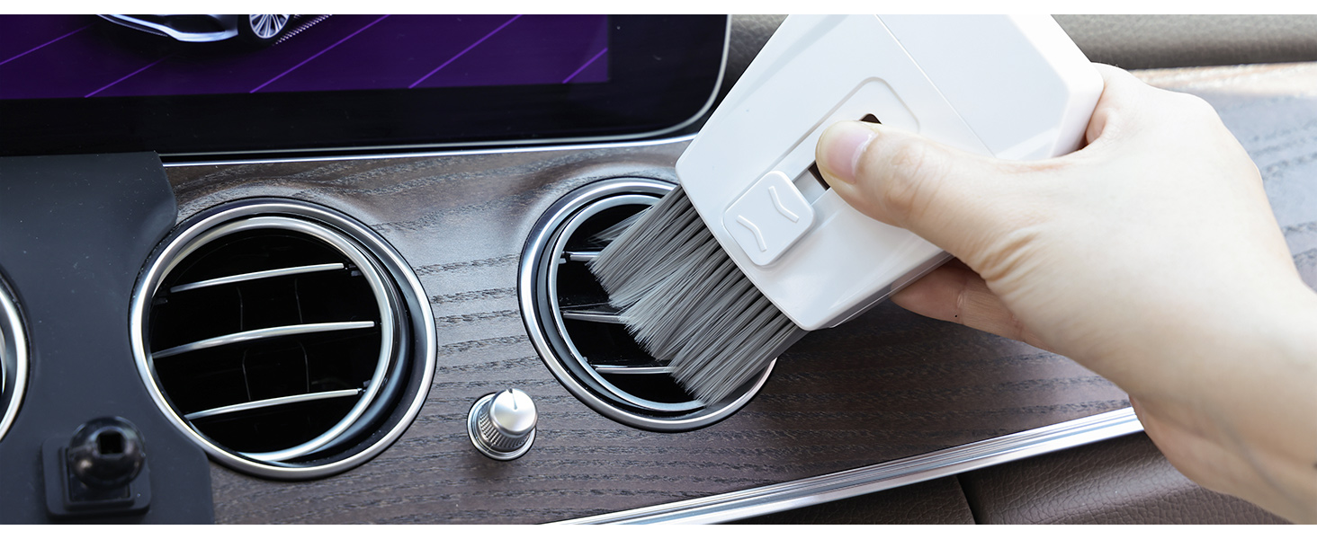 car interior cleaning brush
