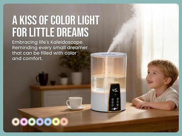 A KISS OF COLOR LIGHT FOR LITTLE DREAMS