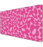 Gaming Mouse Pad Large Desk Mat XXL Mouse Pad Non-Slip Rubber Base Keyboard Pad Waterproof Deskto...