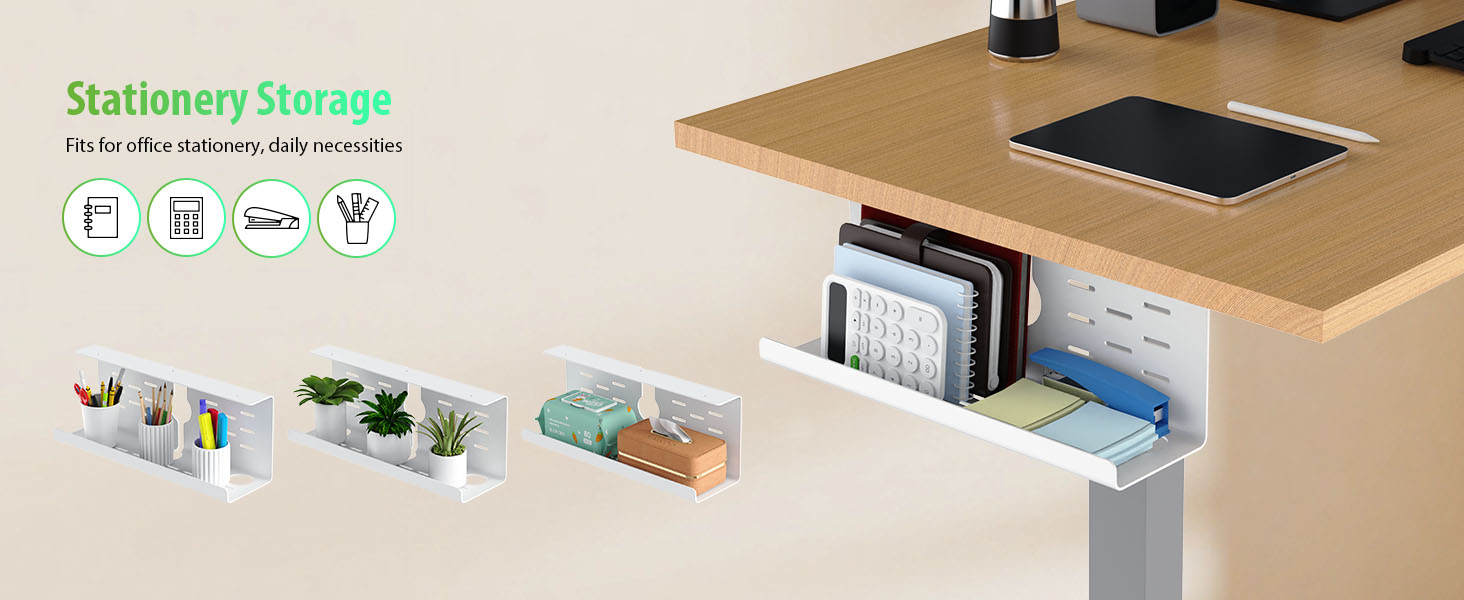 White Cable Management Tray-5