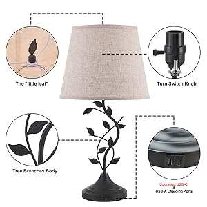 Bedside Lamp for Bedroom
