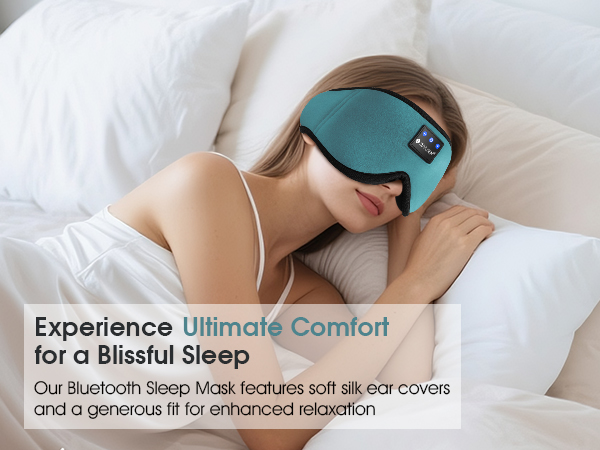 Sleep Headphones Mask Bluetooth 3D Music Eye