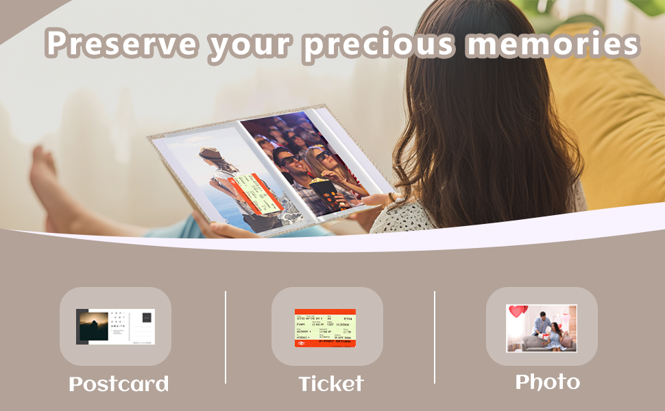 Photo album can hold 500 photos