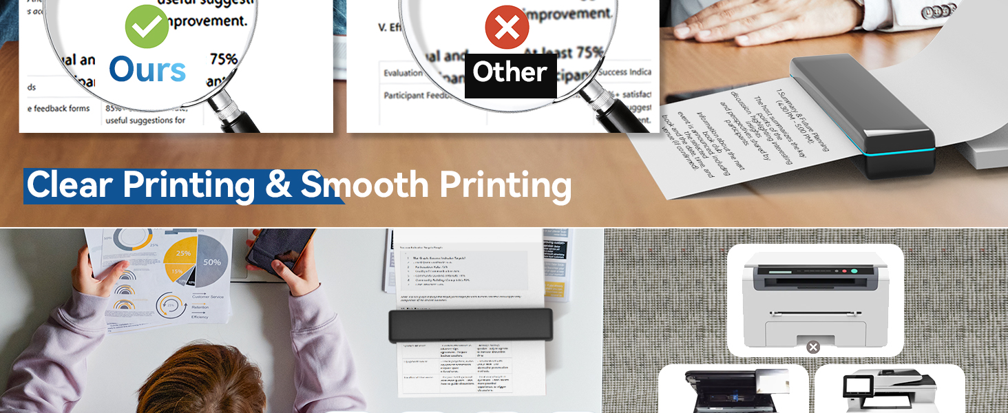thermal printer paper thermal printing paper thermal Printer Paper 8.5 x 11 Inch