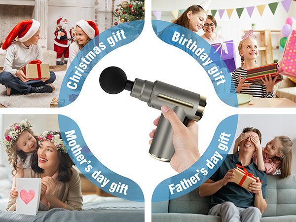 Massage Gun Deep Tissue Back Massage for Athletes for Pain Relief Percussion Massage 4 Massage Head