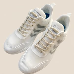 Beige shoe laces