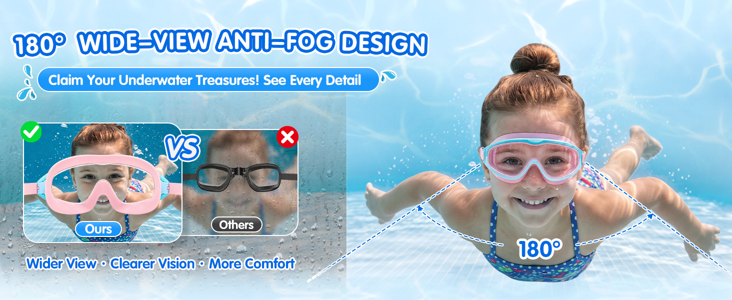 Kids Swim Goggles