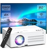 TMY Projector with WiFi and Bluetooth
