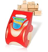 Clear Packing Tape-Heavy Duty Packing Tape for Moving Boxes-No Noise Packaging Tape with Dispense...