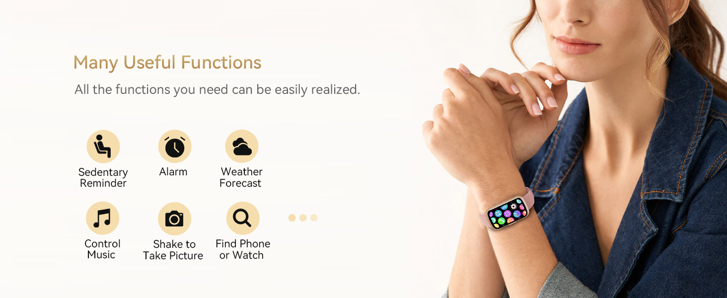 smart watches for men/women with many daily functions