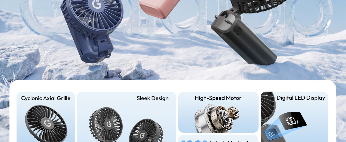 Portable Handheld Mini Fan