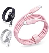 TORRAS Gradient USB C to USB C Cable [2 Pack 2M] 6.6FT, Braided Fast Charging Cord, Durable Type ...