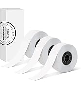ORGSTA Label Maker Tape, 0.59"×22.97' (15mm×7m) Thermal Laminated Self-Adhesive Multipurpose Labe...