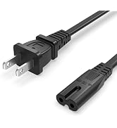 Superer AC Power Cord Cable Fit for Sony PS5 PS4 PS3 Slim PlayStation 5 4 3, Xbox Series X/S, Xbo...