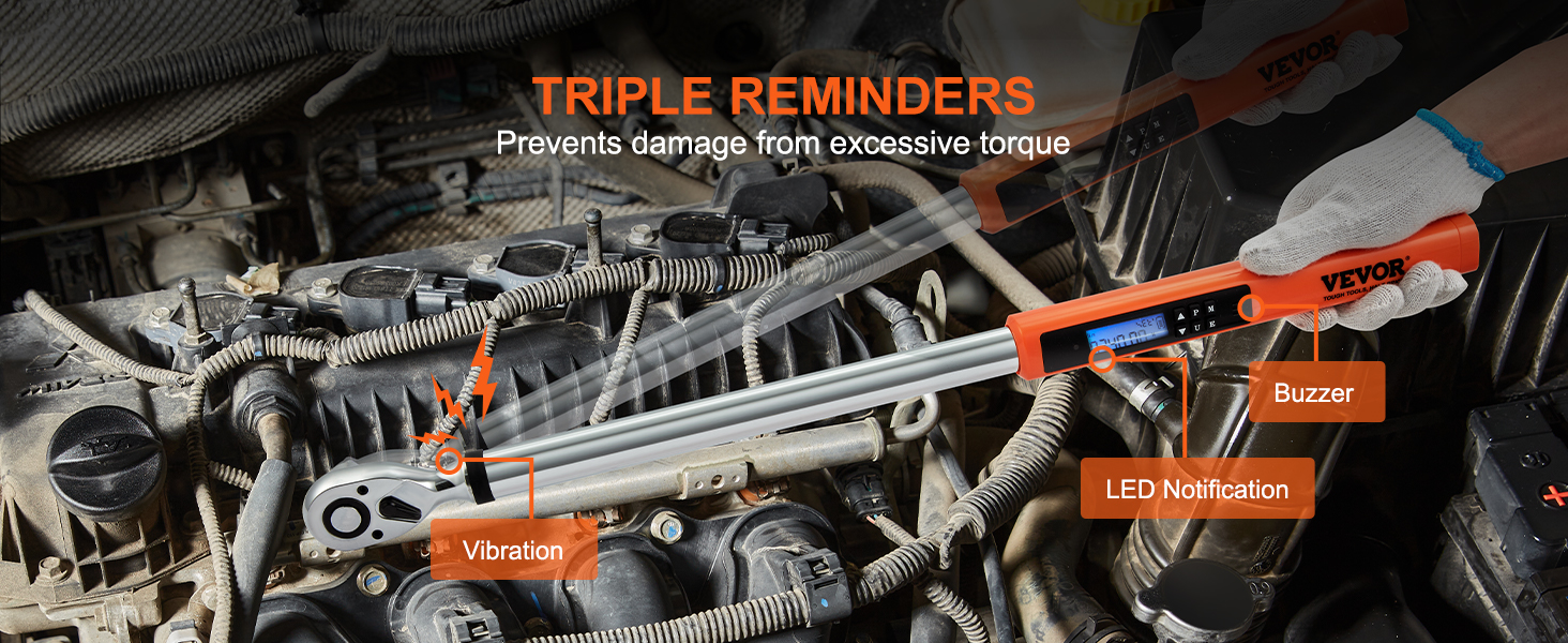 Adjustable Torque Wrench 1/2"