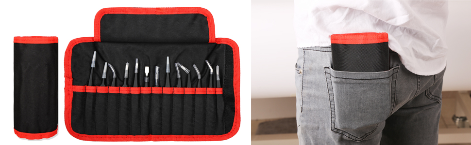 There's a nice cloth bag to keep them all together, so don't hesitate! Try it out now!