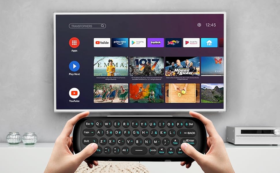 w1 air mouse android tv remote