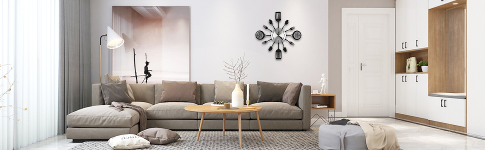 kitchen decorations wall clock