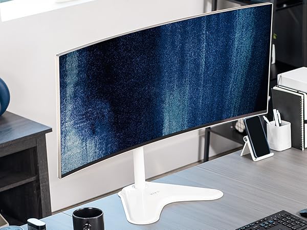 Free Standing Single Monitor Stand