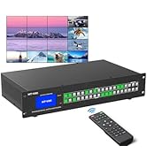 MT-VIKI 16x16 4K Seamless HDMI Matrix Video Wall 4x4 w/Web GUI+Audio Out, Customised HDMI TV Wall...