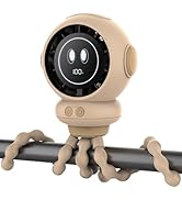 BreezeBoost Stroller Fan, 6000mAh Stroller Fans Clip On for Baby with 4 Speeds, LED Display &amp; Nig...