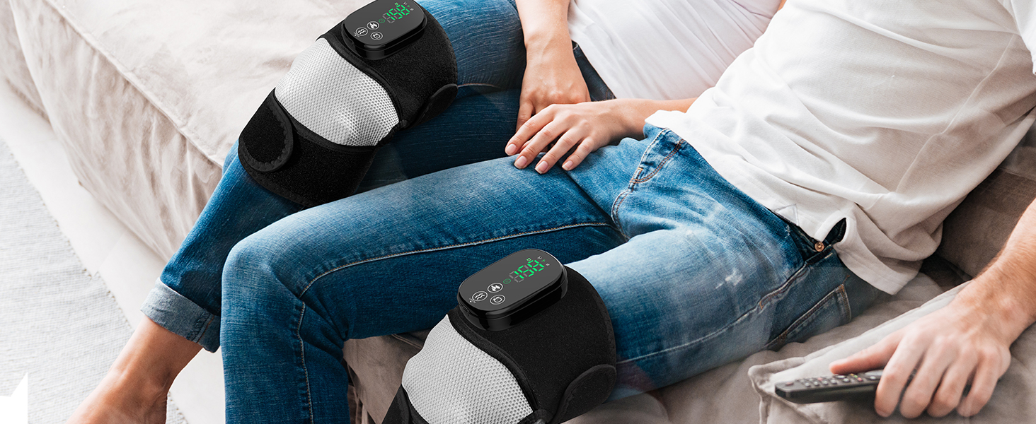 Cordless Heated Knee Massager