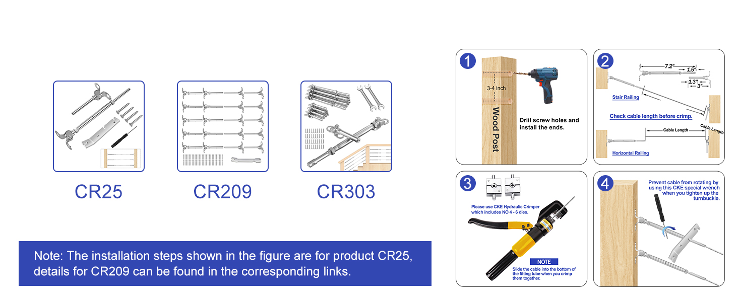 CKE Swage Toggle Turnbuckle