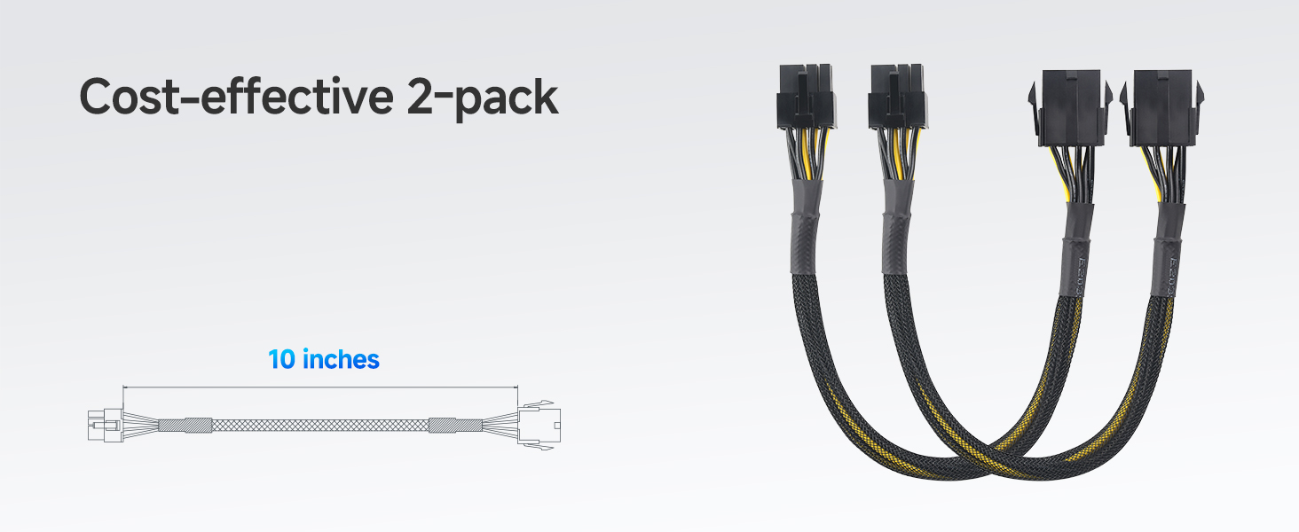 8 Pin PCIe Extension Cable