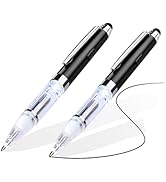 Penyeah Pen with Light and Stylus Tip (2 cts), 3 in 1 Light Up Pens with Rubber Tip Stylus for To...