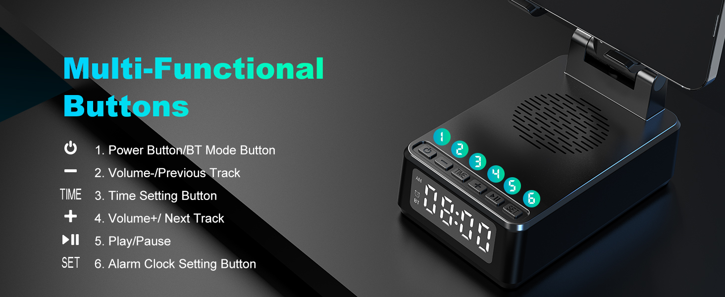 Multi-Functional Buttons