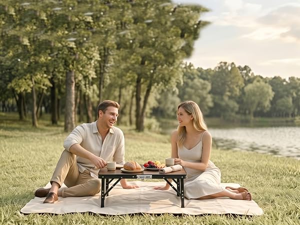 folding picnic table for outdoors