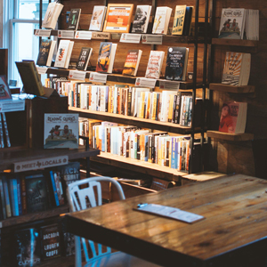 Wireless charging in library public spaces