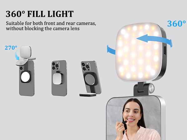 Pro Soft Selfie Light | Foldable &amp; Portable