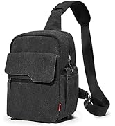 Cwatcun Camera Bag Crossbody Small Camera Case, Lightweight DSLR/SLR/Mirrorless Photography Bag w...