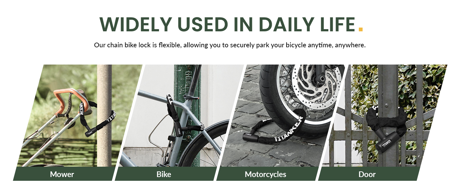 motorcycle chain lock