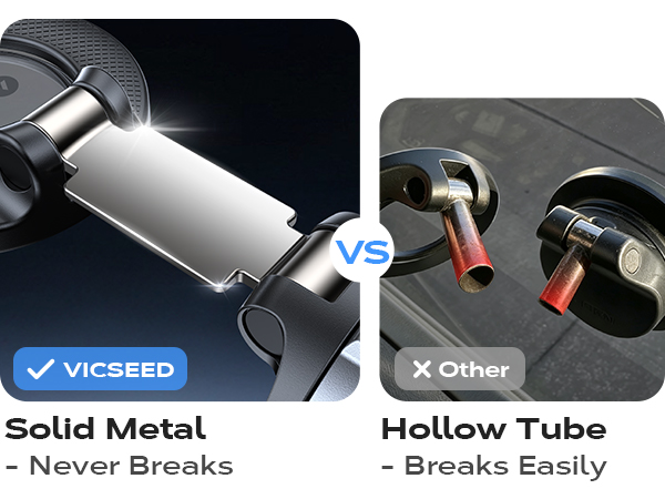 VICSEED for iPhone Magsafe car Mount?20 Strong Magnets?Magnetic Phone Holder for Car Dashboard