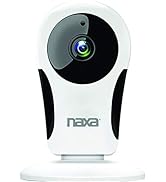 Naxa Electronics NSH-3001 Wi-Fi Smart Camera with 24/7 HD Recording, 105° Viewing Angle, Remote O...