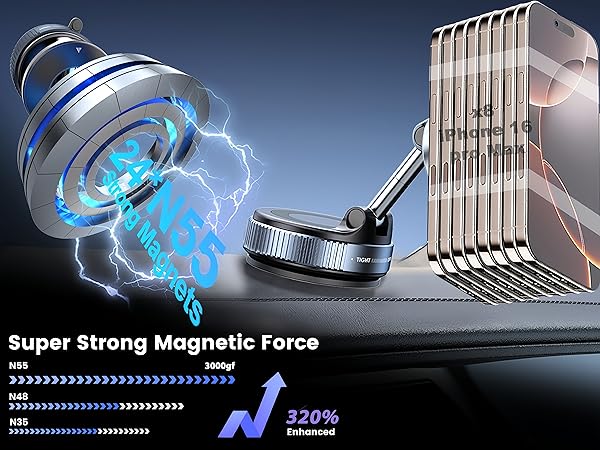 nano gel vacuum suction phone holder