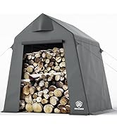 EVER ADVANCED Outdoor Storage Shelter with Vents Storage Tents for Outside Heavy Duty Storage She...