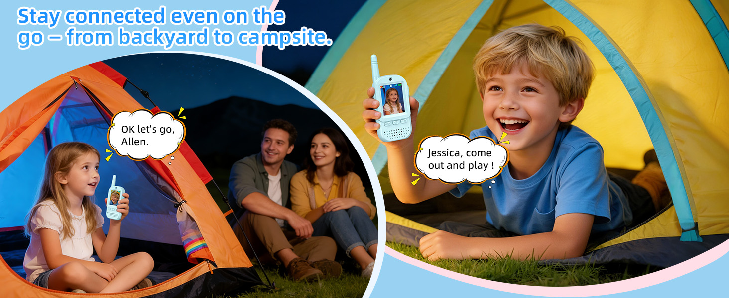 Video Walkie Talkies for Kids