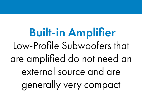 Planet Audio P8AWK Low Profile 8 Inch Under Seat Powered Car Subwoofer - 800 High Output, Built