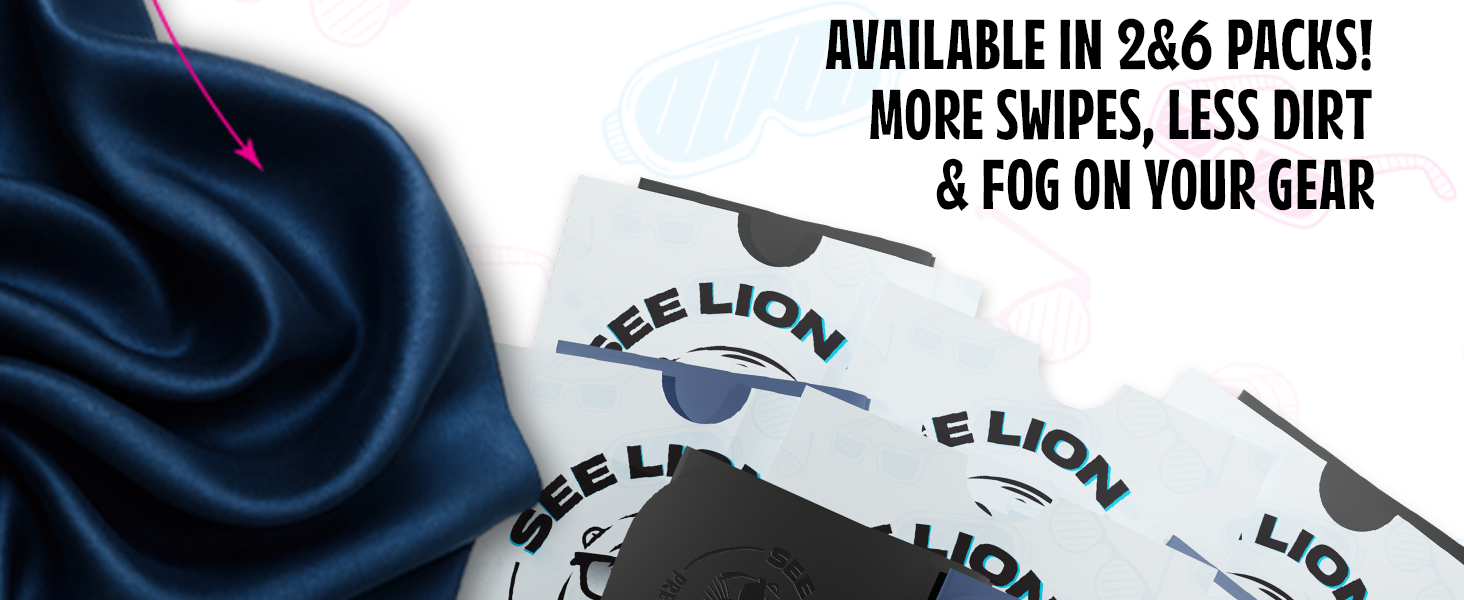 See Lion Premium Anti-Fog Spray for glasses, goggles, visors, tech, sunglasses and more