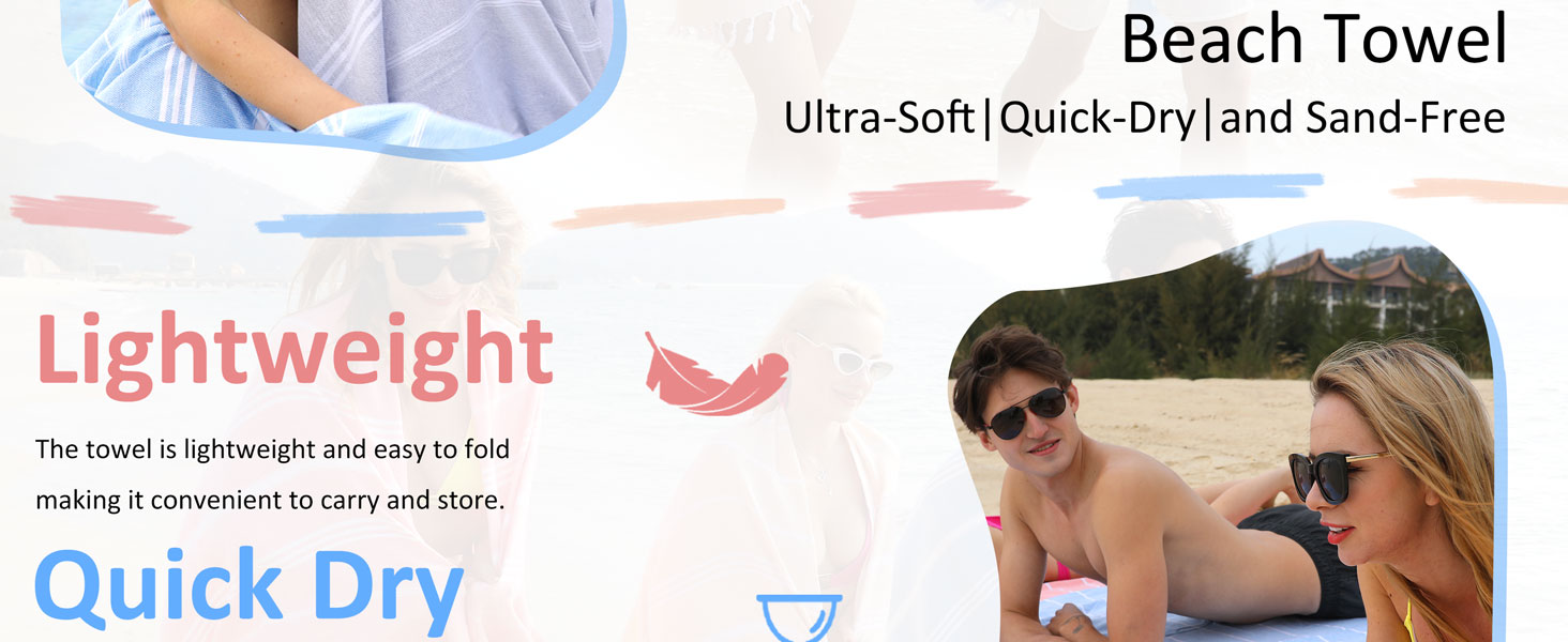 Turkish Beach Towel Oversized